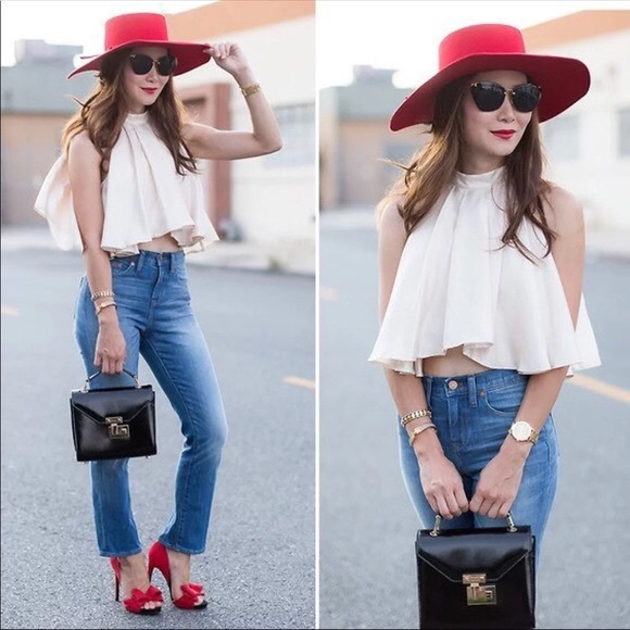 Madewell Kick Out Crop size 29 - Picture 1 of 6